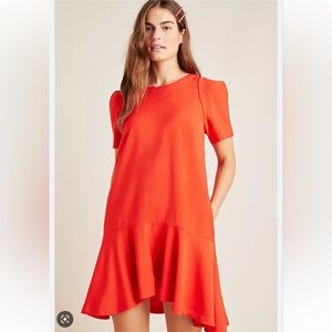 Maeve Anthropologie Flounced Dress - Size 12P